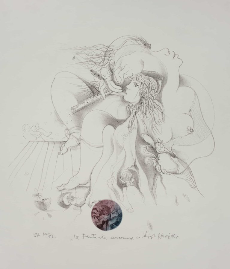 Virgilije Nevjestić, vladao je brojnim likovnim disciplinama. Sjajna tehnička postignuća u grafičkim tehnikama odlikuje bogata i živa naracija u kojoj se ljudski likovi isprepliću s elementima prirode i urbanih pejzaža u fantastičnim svjetovima nadrealističkog ugođaja. Četiri desetljeća stvaralaštva obuhvaća tisuće i tisuće grafičkih listova, desetke grafičkih mapa i bibliofilskih izdanja, oduševljavjući snagom imaginacije i sposobnosti pričanja priča profinjenim vizualnim jezikom figuracije s povremenim prodorima u apstrakciju.